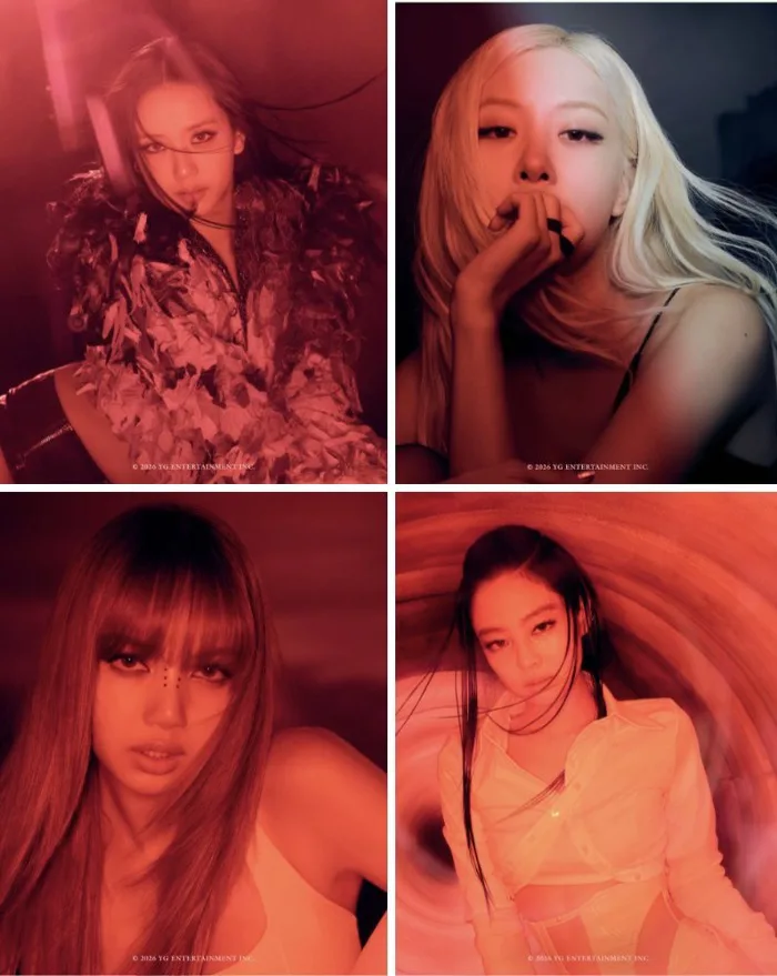 Blackpink tung hình ảnh táo bạo cho album mới