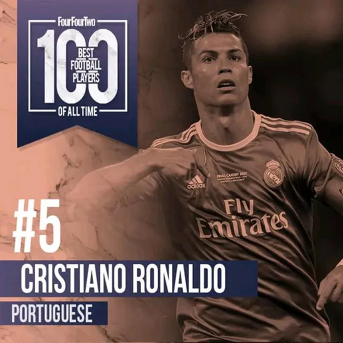 Top 100 cầu thủ hay nhất mọi thời đại: Messi hơn Ronaldo 3 bậc