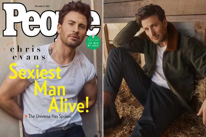 Chris Evans - Người đàn ông sexy nhất 2022 của People