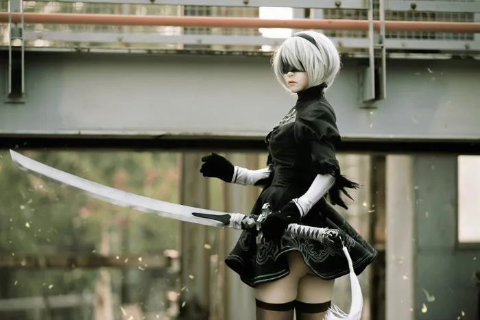 Hình nền : 2B Nier Automata, Nier Automata, Cosplay, NieR 2048x1365 -  iamlegend - 1380443 - Hình nền đẹp hd - WallHere