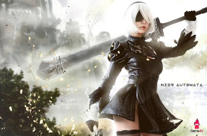 Chiêm ngưỡng bộ ảnh Cosplay 2B Nier Automata nóng bỏng mắt đến từ nữ  Cosplayer gốc Việt - Cosplay - Việt Giải Trí