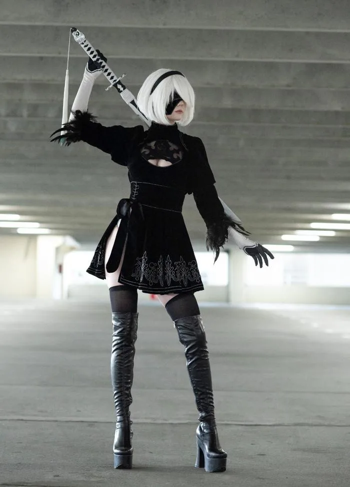 Cosplay 2B do tui làm nè! : r/nier