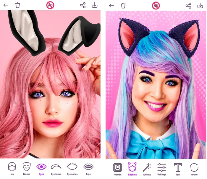 Tải Cosplay Photo: Công cụ tao hình nhân vật anime tuyệt vời