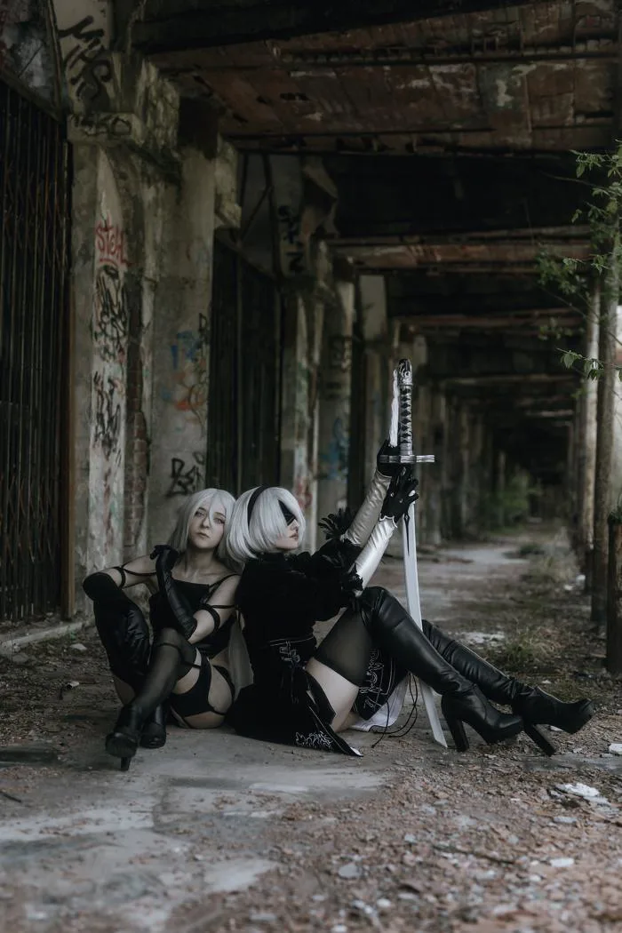 Buổi chụp ảnh cosplay NieR Automata [ảnh của tôi, cosplayer được tag bên  dưới] : r/nier