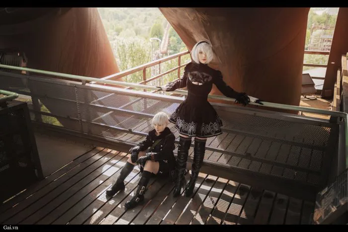 Ảnh Gái Xinh Sayathefox×Saiwestwood - Nier- Automata - 2B×A2 18 | Gai.vn -  Con Gái Xinh Đẹp Nhất