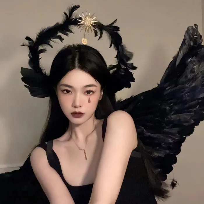 Xả kho- mua 1 cánh thiên nga tặng 1 cánh, Cánh và phụ kiện Halloween  cosplay thiên thần và ác quỷ, hóa trang Halloween