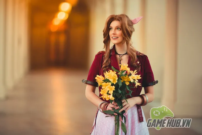 Khi diễn viên lồng tiếng Aerith - Final Fantasy VII Remake hóa thân thành  chính nhân vật