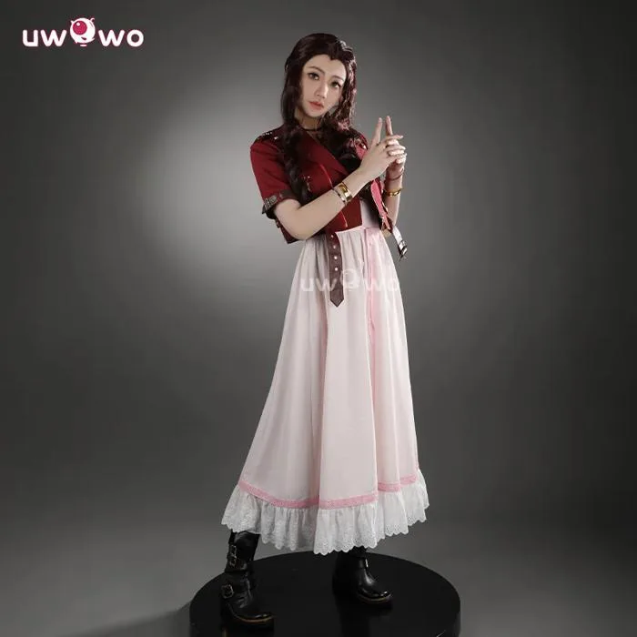 Uwowo Collab Series: Final Fantasy 7 Rebirth FF7 Aerith Cosplay Costum –  Uwowo Cosplay