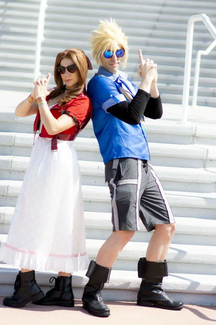 Vài ảnh mình thích nhất trong bộ cosplay Aerith của mình : r/FinalFantasy