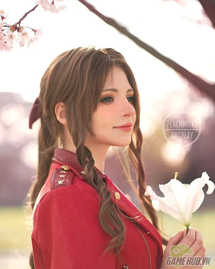 Cosplay Aerith đẹp rụng rời, nữ thần coser khiến 500 anh em hồn siêu phách  lạc