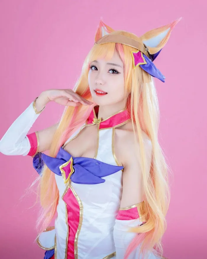 Ảnh gái xinh Habom cosplay Ahri Vệ Binh Tinh Tú mlem khó cưỡng - Thapdien.com