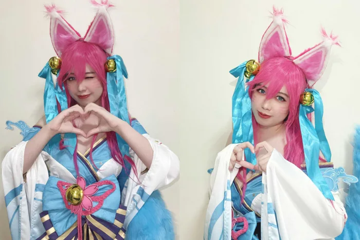 Nữ tuyển thủ đội tuyển Liên Minh Huyền Thoại Lào cosplay Ahri, Gwen khiến fan Việt ngây ngất