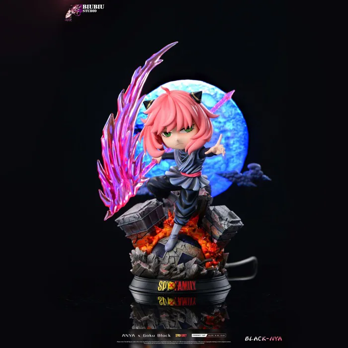 Mô hình Anya Cosplay Goku Black Biubiu Studio - Nguyên Ngọc Figure