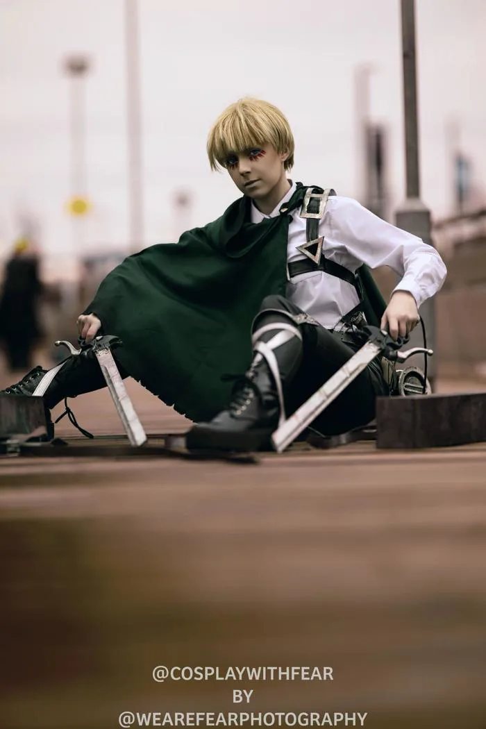 Armin Arlert cosplay by me : r/attackontitan