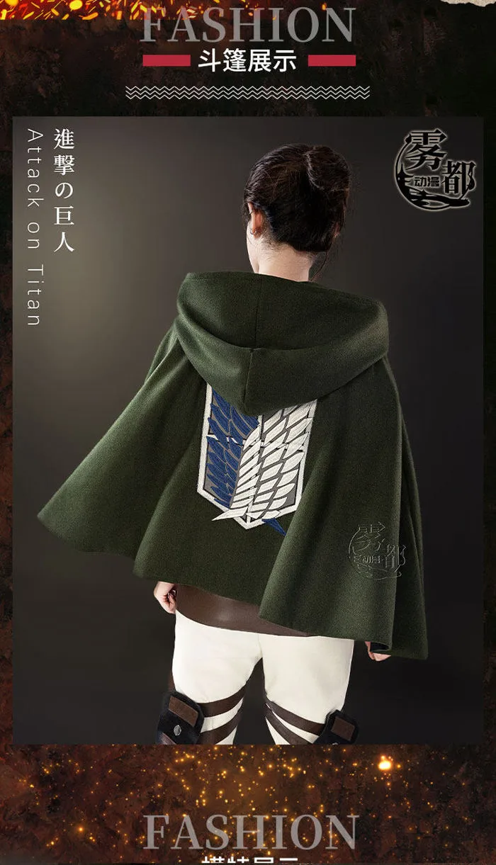 Set trang phục cosplay Đội Trinh Sát Eren & Mikasa & Armin – Attack on  Titan – Chính hãng Wudu Anime | Weeboo.vn