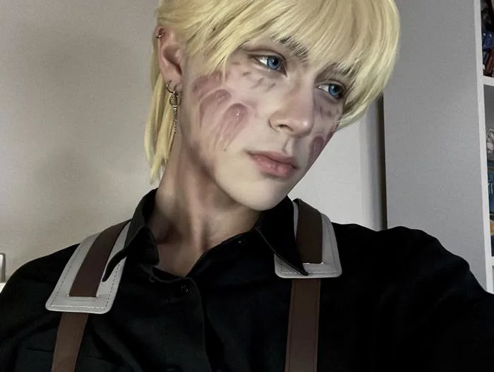 S4 Armin cosplay by me : r/attackontitan