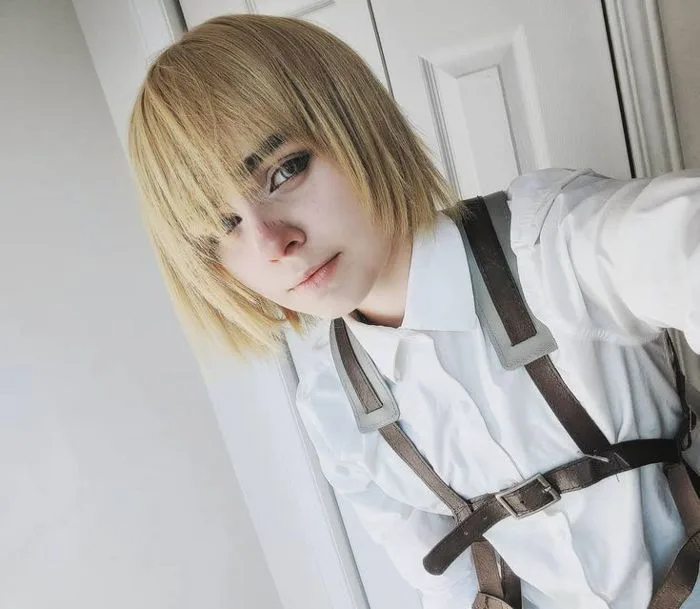 Armin Arlert – Best Art images in 2019 | Armin outfit, Armin arlert  haircut, Armin arlert cosplay