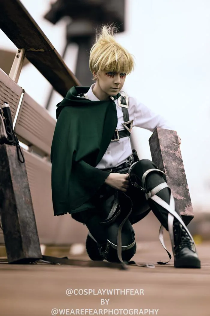 Armin Arlert cosplay by me : r/attackontitan