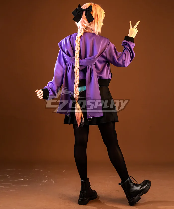 Fate Apocrypha Rider of Black Astolfo Cosplay Costume - A Edition