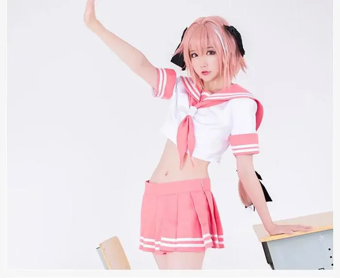 Fate/Grand Order Fate Apocrypha Rider Astolfo Cosplay freeshipping -  AndreaGioco – AndreaGioco Anime