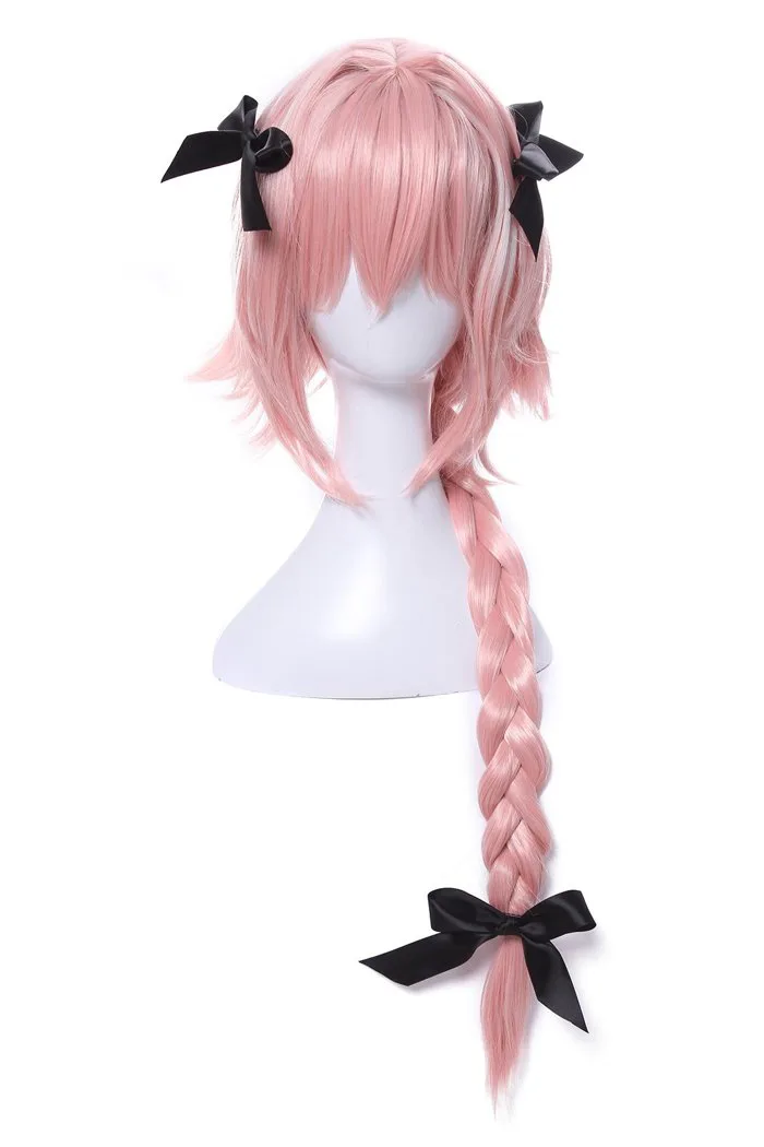 Mua ROLECOS Astolfo Cosplay Wig Mens Long Braided Synthetic Hair Wigs Pink  trên Amazon Mỹ chính hãng 2026 | Fado
