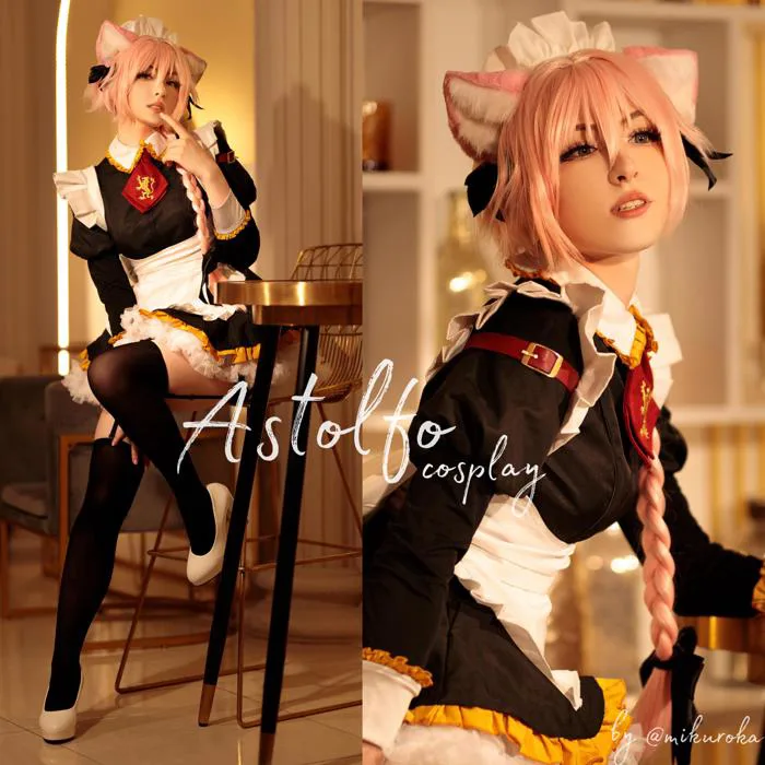 Cosplay Nàng hầu Astolfo của tôi : r/grandorder