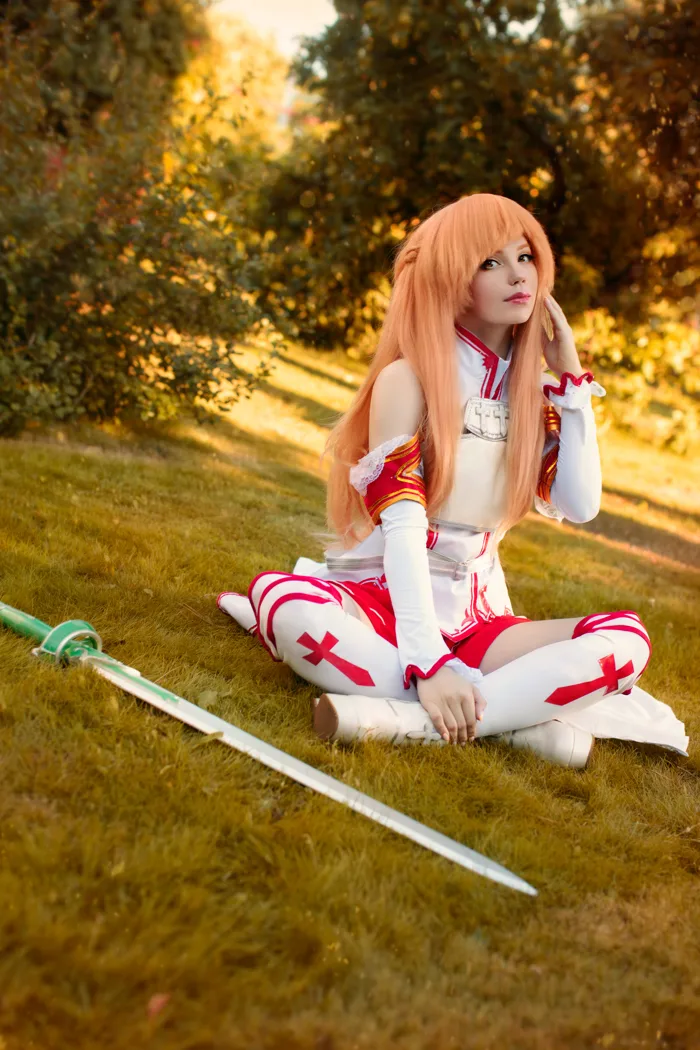 Cosplay Asuna Yuuki của mình : r/swordartonline
