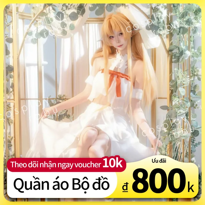 Asuna Cosplay Sword Art Online Trang Phục Anime Full Set Kèm Tóc Giả Giày Nữ Đẹp | Shopee Việt Nam