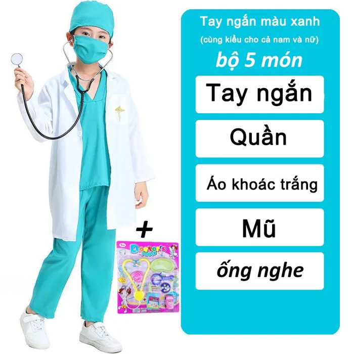 COD]Quân phục Trẻ Em Cosplay Quần Áo Bé Trai Bé Gái Bác Sĩ Y Tá Đồng Phục  Lạ Mắt Cho Bé Trang Phục Hóa Trang Halloween | Shopee Việt Nam
