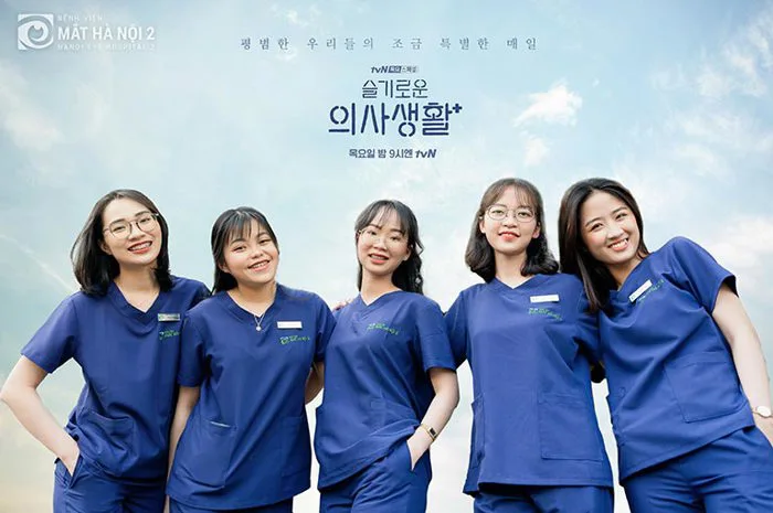 Bệnh viện Mắt Hà Nội 2 mừng sinh nhật 5 tuổi bằng bộ ảnh cosplay phim  Hospital Playlist