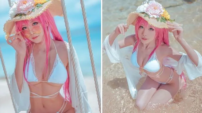 Bỏng mắt với loạt ảnh cosplay mỹ nhân Azur Lane khoe đôi chân nuột nà bên