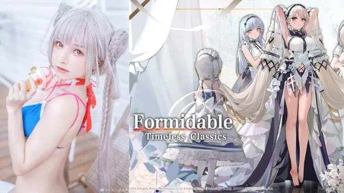 Chiêm ngưỡng bộ ảnh cosplay mỹ nhân Azur Lane diện bikini khoe 3 vòng gợi cảm