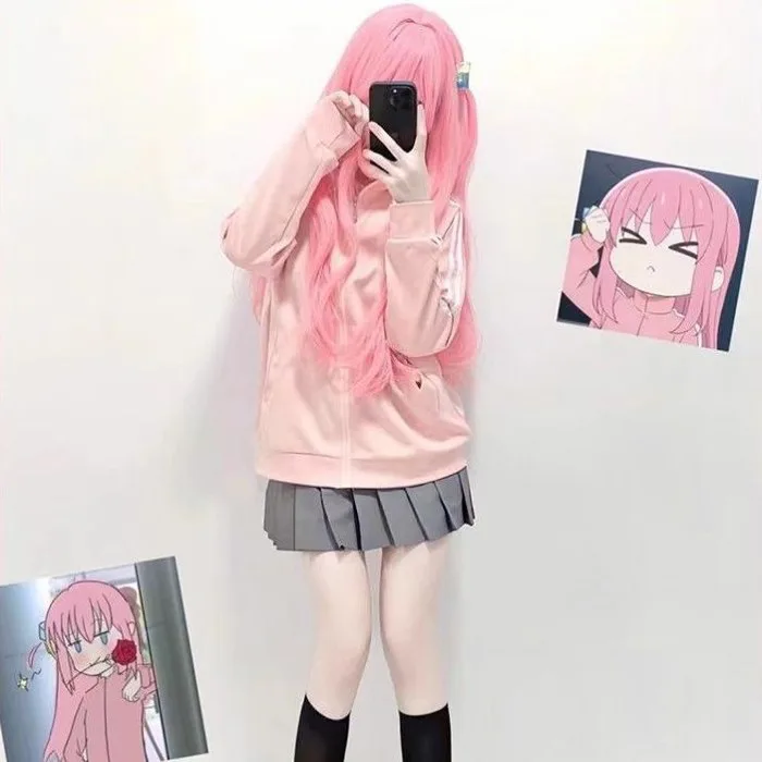 Đồ Cosplay Bocchi The Rock Bộ Váy Hóa Trang Bocchi-chan Hitori Gotoh Yamada  Ryou Kita Ikuyo Nữ Full | Shopee Việt Nam