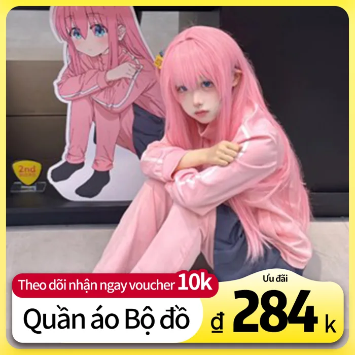 Đồ Cosplay Bocchi The Rock Bộ Váy Hóa Trang Bocchi-chan Hitori Gotoh Yamada  Ryou Kita Ikuyo Nữ Full | Shopee Việt Nam