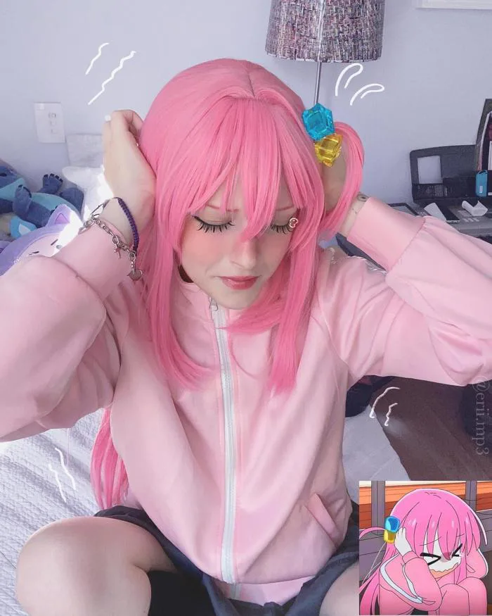 Cosplay Bocchi của mình đây… 😔✌🏻(erii.mp3) : r/BocchiTheRock