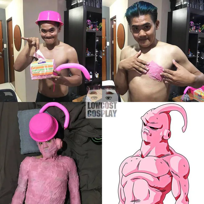 Vui] Qùy lạy với bộ ảnh cosplay Dragon Ball Z siêu hài hước của anh chàng  Thái Lan