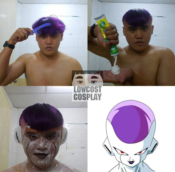 Vui] Qùy lạy với bộ ảnh cosplay Dragon Ball Z siêu hài hước của anh chàng  Thái Lan