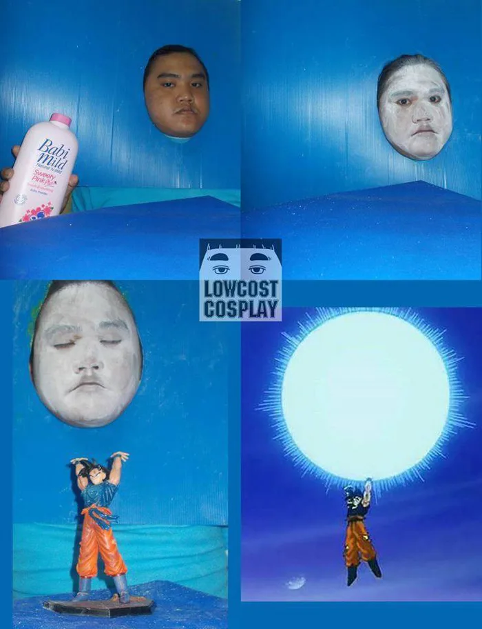 Vui] Qùy lạy với bộ ảnh cosplay Dragon Ball Z siêu hài hước của anh chàng  Thái Lan
