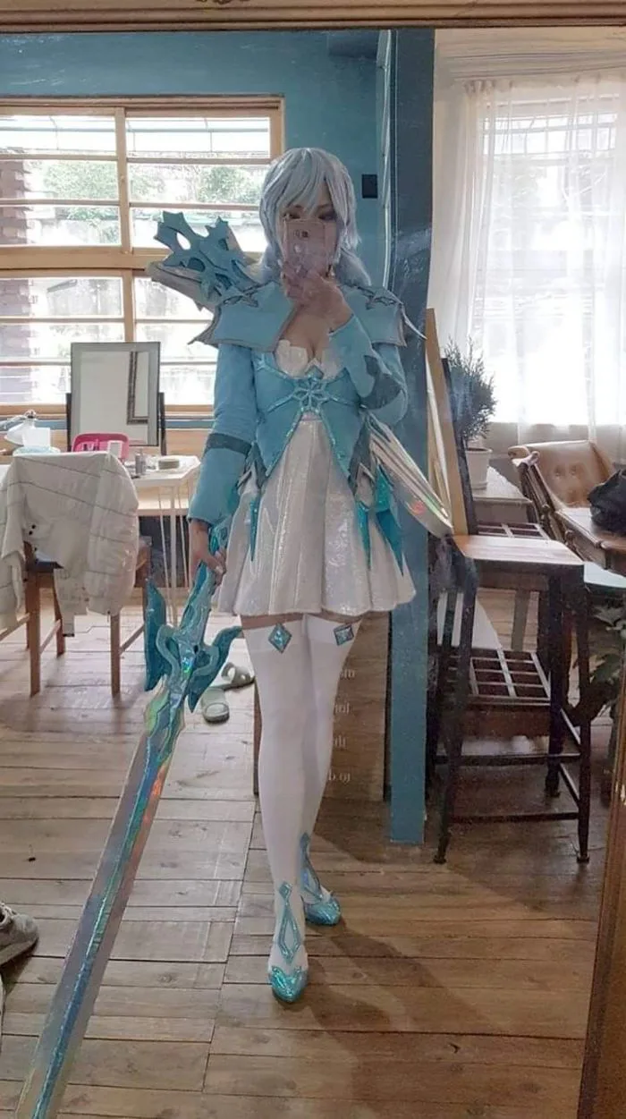 Cosplay da Butterfly - Lâmina Congelante 💙
