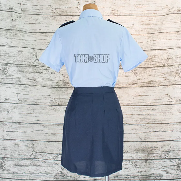 XẢ KHO] Bộ cosplay Nữ cảnh sát xanh - TAKI SHOP