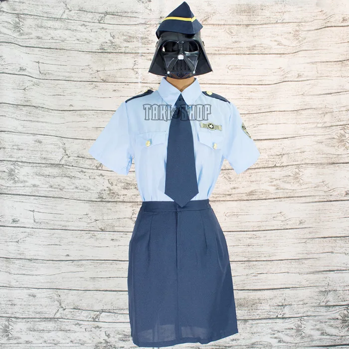 XẢ KHO] Bộ cosplay Nữ cảnh sát xanh - TAKI SHOP
