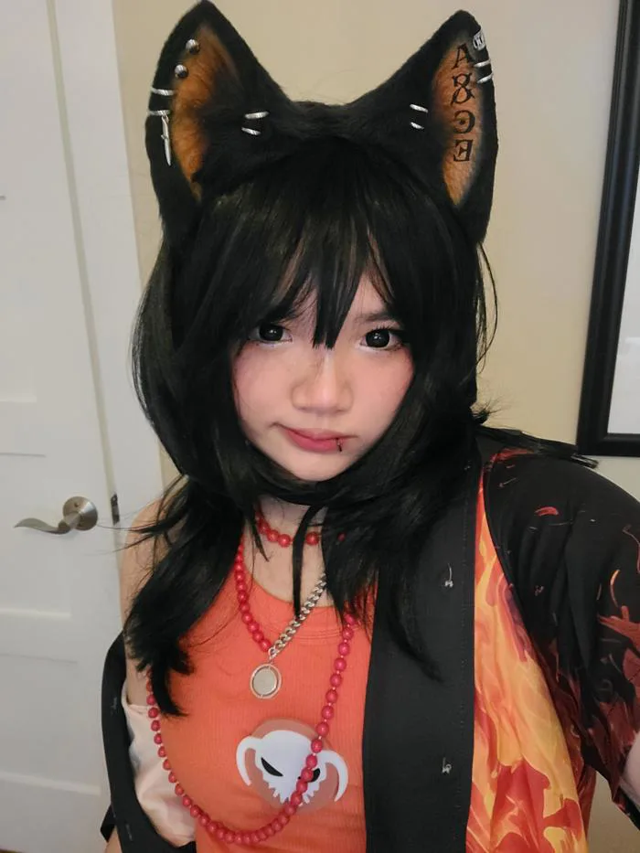 Ace cosplay! But cat girl? : r/OnePiece