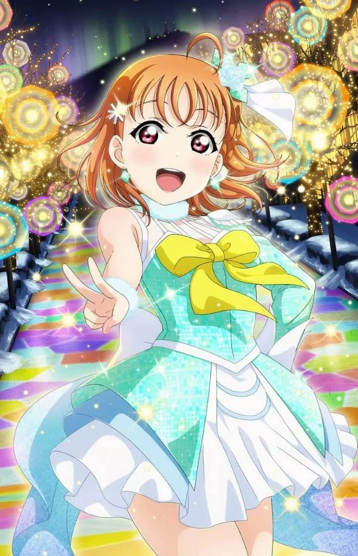 Love Live! Sunshine!! ‹Chika Takami› | Aikatsu ran, Bản vẽ, Thiệp tự làm
