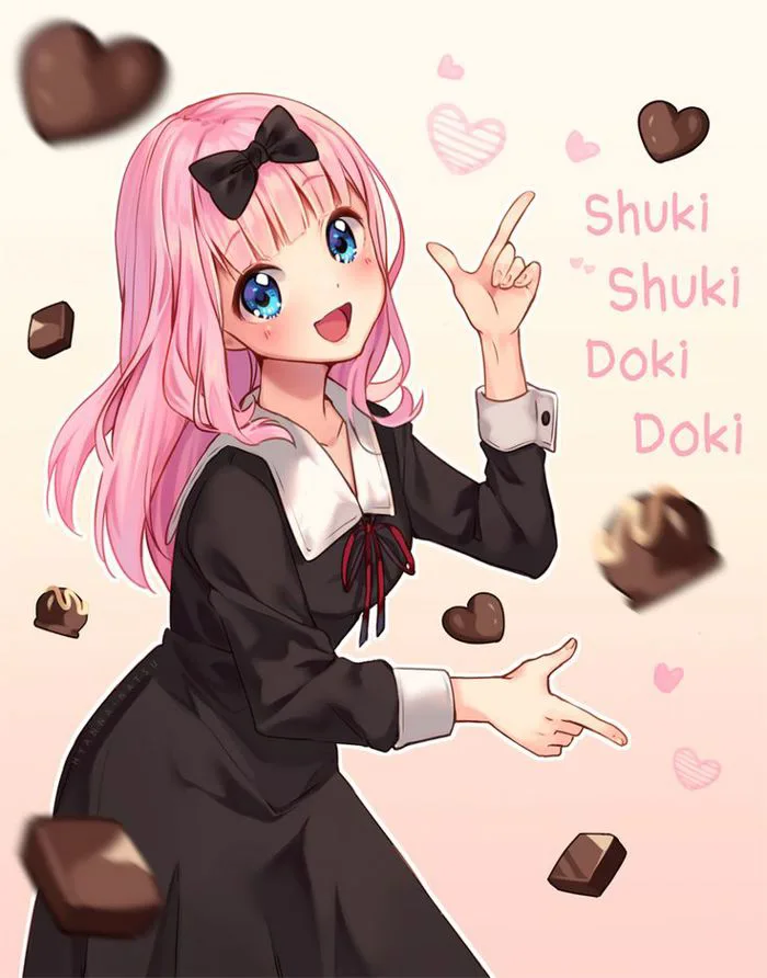 Video] Fanart - Valentines day! Chika Fujiwara by Hyanna-Natsu on DeviantArt