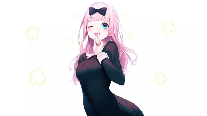 Chika Fujiwara Kaguya-Sama Love Is War Live Wallpaper - WallpaperWaifu