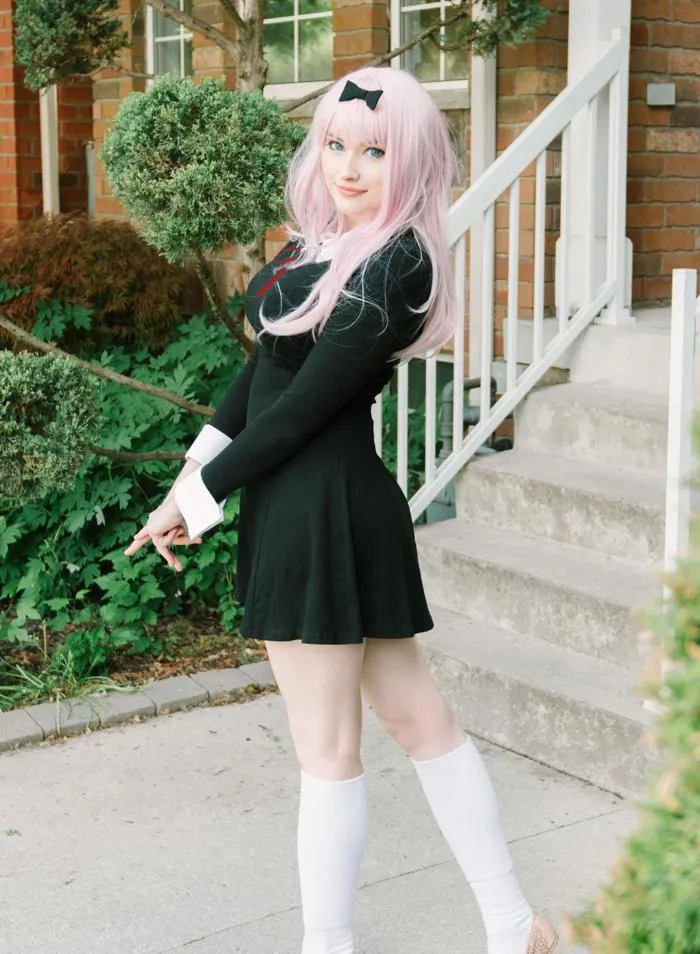 Hooray for season 3! Here is my Chika cosplay (: : r/Kaguya_sama