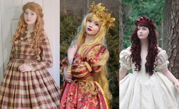 Thiếu nữ xinh như thiên thần trong kiểu váy công chúa cosplay
