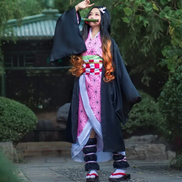 Có Sẵn) Trang phục Cosplay nhân vật Kamado Nezuko trong Kimetsu no Yaiba  Sát Đoàn Diệt Quỷ Demon Slayer | Shopee Việt Nam