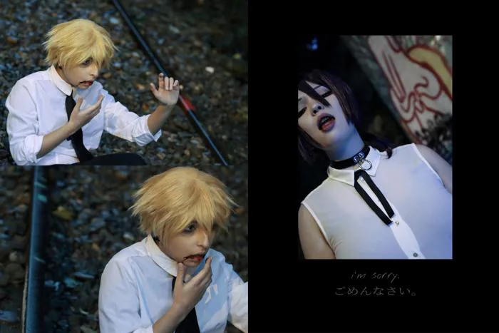 ảnh cosplay Denji và Reze do mình chụp : r/ChainsawMan