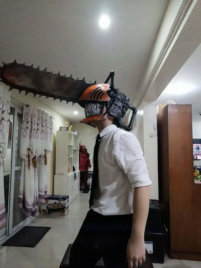Trang phục cosplay Denji từ Chainsaw Man của tôi : r/ChainsawMan